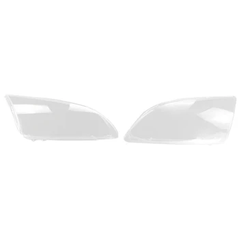 2 Adet Araba Ön Far Şeffaf Lens Kapağı Abajur Kabuk Kapak Ford Focus 2005-2008 İçin Sağ ve Sol